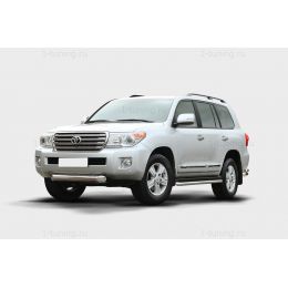 2012 Toyota LC 200 Защита переднего бампера труба d100