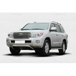 2012 Toyota LC 200 Решетка передняя мини низкая d60