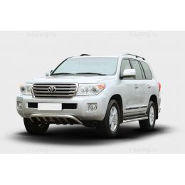 2012 Toyota LC 200 Решетка передняя мини низкая с защ d60
