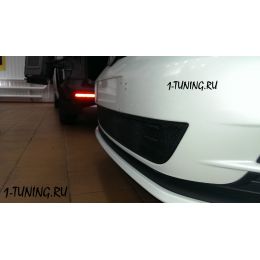 Volkswagen Golf 7 Защита радиатора, чёрная (Фото 1)