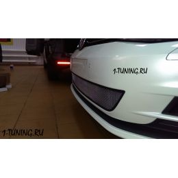 Volkswagen Golf 7 Защита радиатора, хром (Фото 1)