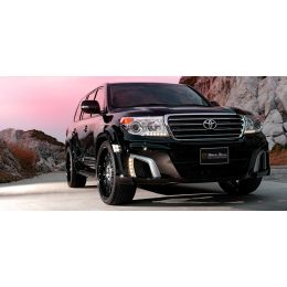 12-15 Toyota Land Cruiser 200 Аэродинамический обвес Wald Sports Line Black Bison Edition (Фото 4)