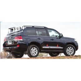 Toyota Land Cruiser FJ200 2016 Молдинги дверей хром 4 части (Фото 1)