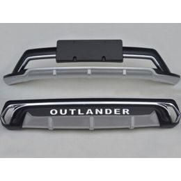 Mitsubishi Outlander 2016-2018 Комплект накладок переднего и заднего бамперов