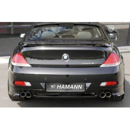 Юбка задняя (накладка на задний бампер) - обвеса Hamann для BMW E 63