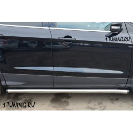 Ford Kuga 2013 Пороги труба D63 v2 (Фото 3)