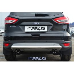 Ford Kuga 2013 Защита заднего бампера D63 (дуга) (Фото 1)