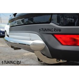 Ford Kuga 2013 Защита заднего бампера D76 (дуга) (Фото 3)