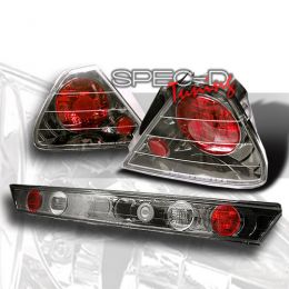 98-02 Хонда Аккорд 2DR Euro Tail Lights - Gunmetal