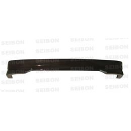 MG-style carbon fiber rear lip for 2007-2008 Хонда Fit