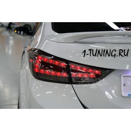 Hyundai Elantra 2012 Оптика задняя диодная темная