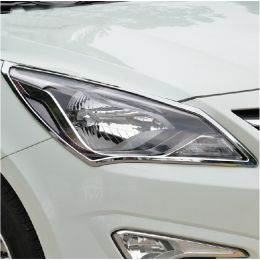 Hyundai Solaris 2015 Накладки на фары хром