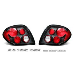 00-02 Хендай Tiburon Euro Tail Lights - Black