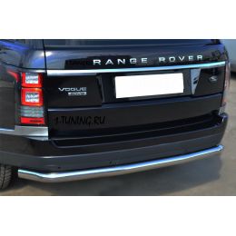 Range Rover Vogue 2013 Защита заднего бампера D63 (секции) (Фото 2)