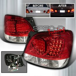 98-02 Лексус GS LED Tail Lights - Red