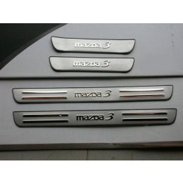 03-08 Mazda 3 Накладки на пороги