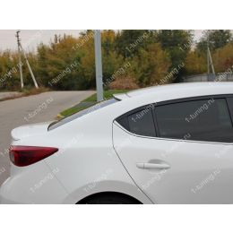 13-15 Mazda 3 Козырек на стекло (Фото 1)