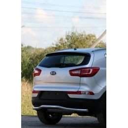 Kia Sportage 2010 Защита заднего бампера волна d60