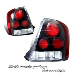 98-01 Мазда Protege Euro G1 Tail Lights - Black