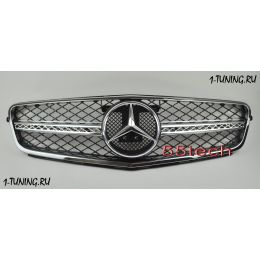 Mercedes W204 2012-2013 Решетка хром XXX AMG Style
