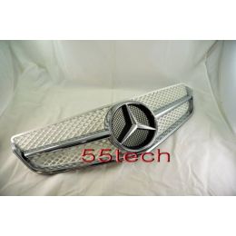 10-13 Mercedes W207 E-Class Решетка белая