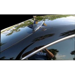 Мерседес W216 Козырек на заднее стекло крашенный