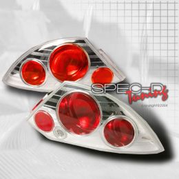 00-02 Mitsubishi Eclipse Euro Tail Lights - Chrome