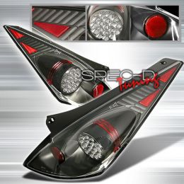 03-05 Ниссан 350Z Z33 LED Tail Lights - Black