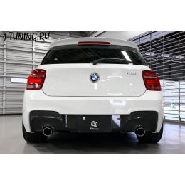 BMW 1 серии F20 M-Technic Диффузор заднего бампера 3DDESIGN, карбон (Фото 4)