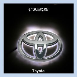 Toyota Подсветка эмблемы, 3 цвета (Фото 2)