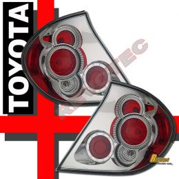 Тойота Камри 02-04 Фонари задние хром