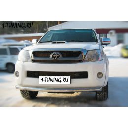 Toyota Hilux Защита переднего бампера D63 (дуга)