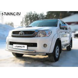 Toyota Hilux Защита переднего бампера D63/63 (дуга)