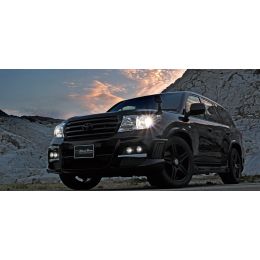 08-12 Toyota Land Cruiser 200 Аэродинамический обвес Wald Sports Line Black Bison Edition (Фото 4)