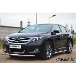 Toyota Venza Пороги труба D63 v1 (Фото 1)