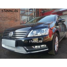 Volkswagen Passat B7 Защита радиатора, хром (Фото 2)