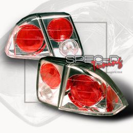 01-04 Хонда Civic 4DR Euro Tail Lights - Chrome
