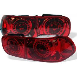 92 93 94 95 Хонда CIVIC ALL RED LED ALTEZZA TAIL LIGHTS