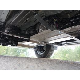Toyota Hilux 2010-2015 Защита КПП (алюминий) 4 мм