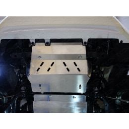 Toyota Hilux 2015 Защита радиатора (алюминий) 4 мм