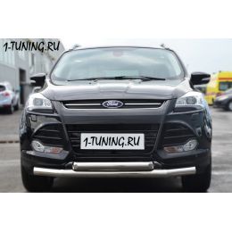 Ford Kuga 2013 Защита переднего бампера D76 (секции) D63 (дуга)
