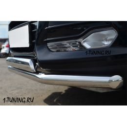 Ford Kuga 2013 Защита переднего бампера D63 (секции) D75х42 (дуга) (Фото 3)