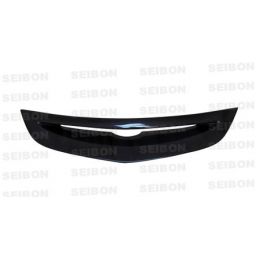 MG-style carbon fiber front grille for 2007-2008 Хонда Fit
