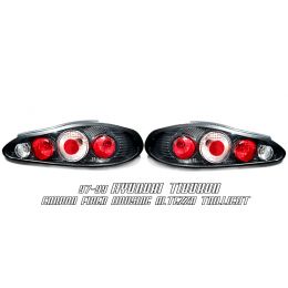 97-99 Хендай Tiburon Euro Tail Lights - Carbon