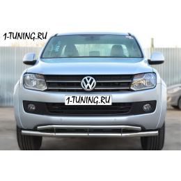 Volkswagen Amarok 2013 Защита переднего бампера D63 (секции) D42 (секции)