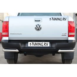 Volkswagen Amarok 2013 Защита заднего бампера уголки D63/D42