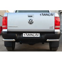 Volkswagen Amarok 2013 Защита заднего бампера уголки D63