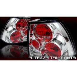 99-04 Volkswagen JETTA BORA CHROME ALTEZZA TAIL LIGHTS