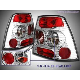 99-04 Volkswagen Jetta Bora MK 4 Tail Lights Chrome