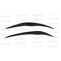Carbon fiber eyebrows for 2002-2004 Хонда Civic Si